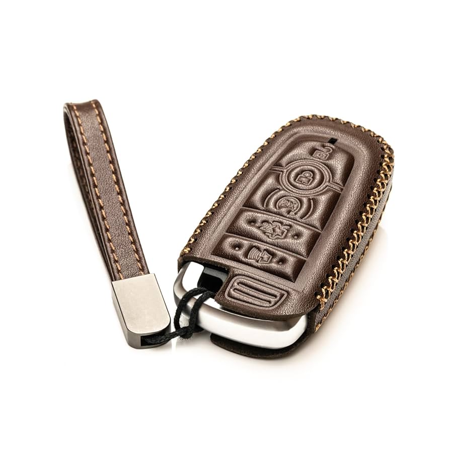 Amazon.com: Vitodeco Genuine Leather Smart Key Fob Case
